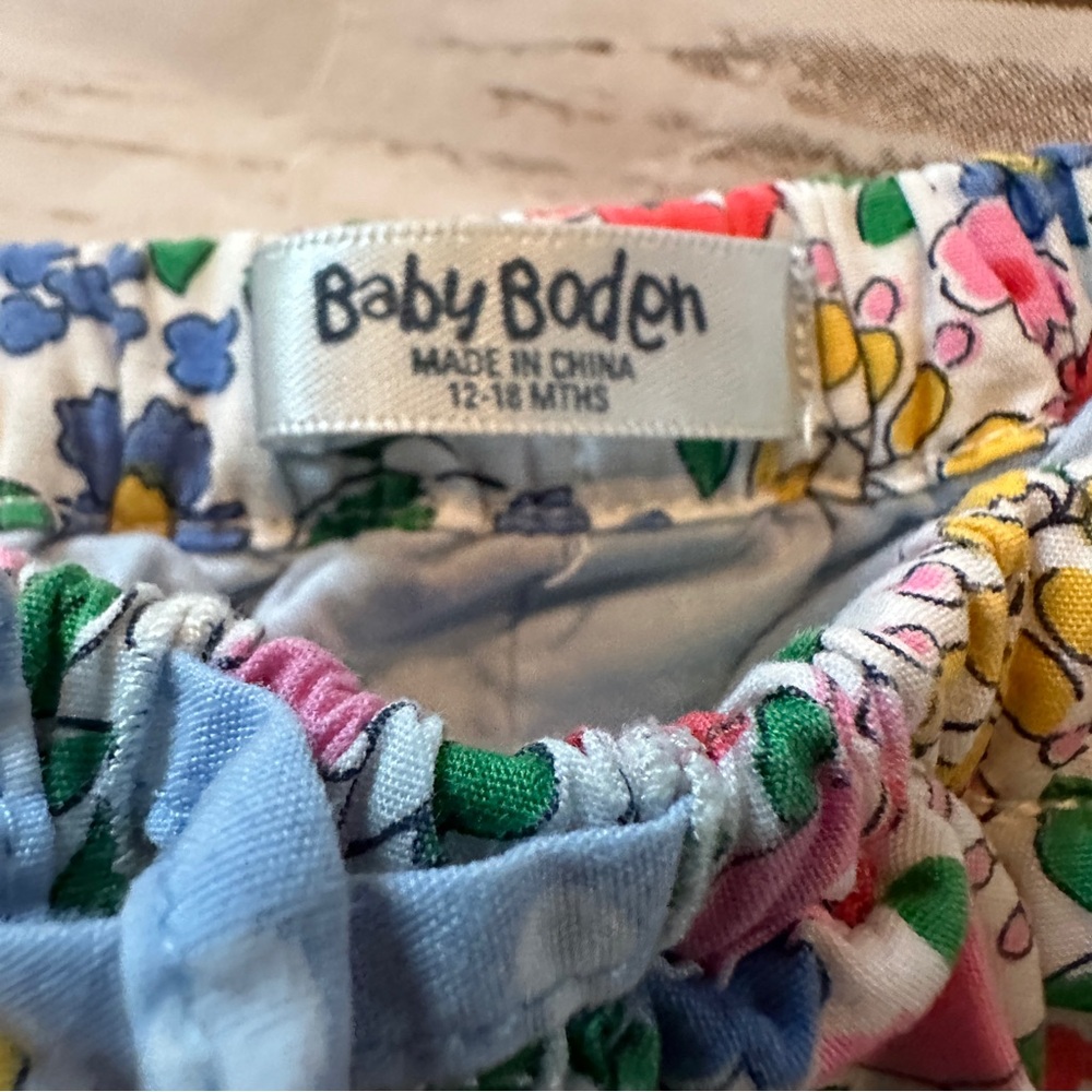 Mini Boden bird playset play top vguc bloomers 12/18 - Picture 3 of 9